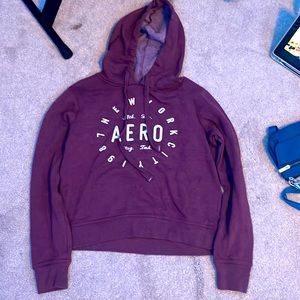 Crop top hoodie worn 3 times